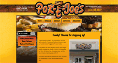Desktop Screenshot of pokejoesbbq.com